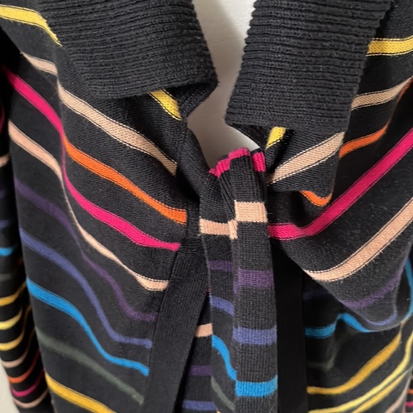 Sonia Rykiel Women's Stripe Print Cardigan - Picture 5 of 8
